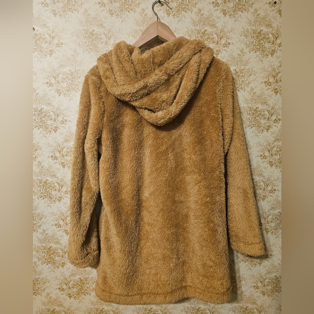 d&Co fuzzy hooded jacket XSMALL - Picture 2 of 11